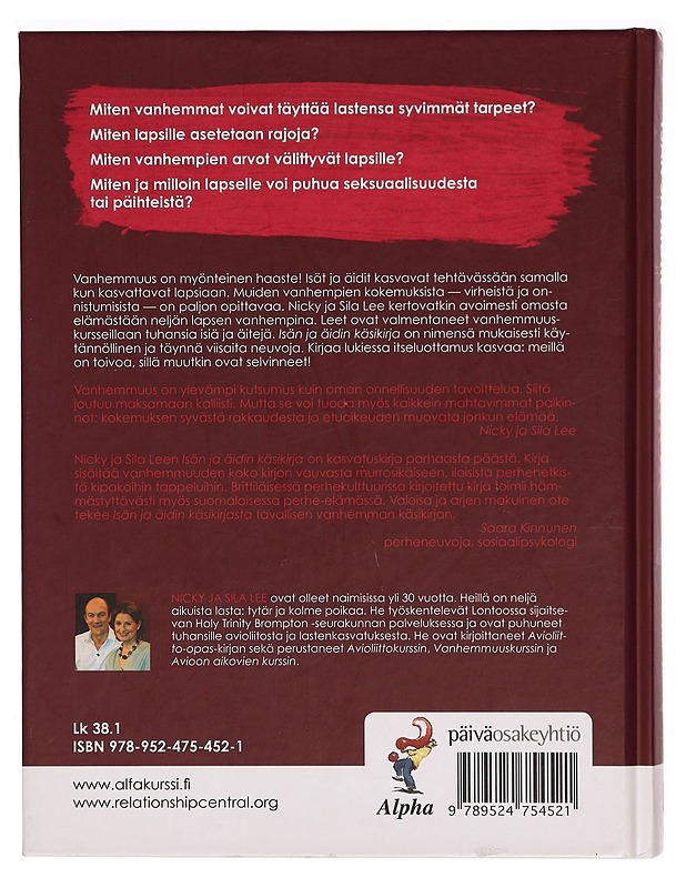Isän ja äidin käsikirja - Nicky Lee - Tietokirjat ja oppaat - 10105288509 - 1