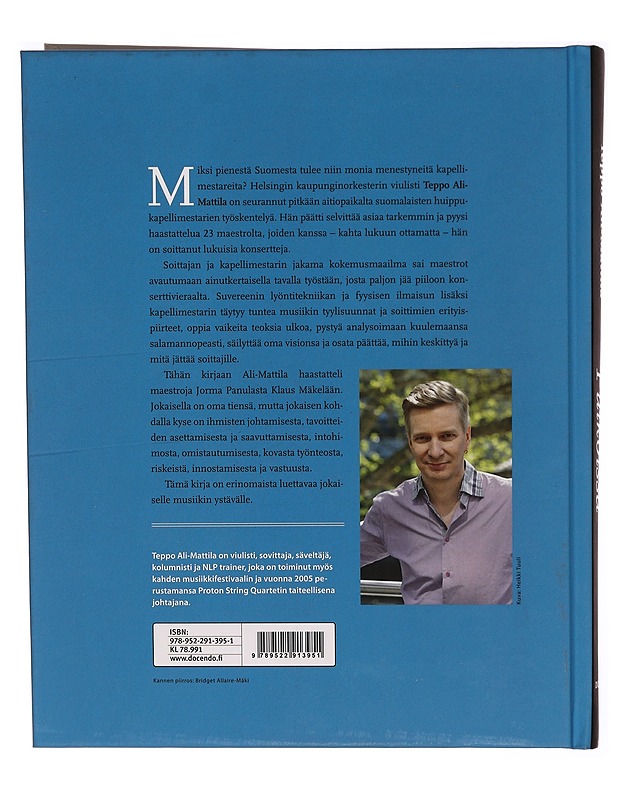 Puikoissa : 23 tietä huippukapellimestariksi - Teppo Ali-Mattila - Musiikki- ja elokuvakirjat - 10105288535 - 1