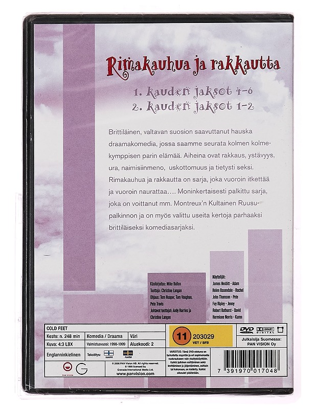 Rimakauhua Ja Rakkautta - DVD - DVD-elokuvat - 10105288579 - 1