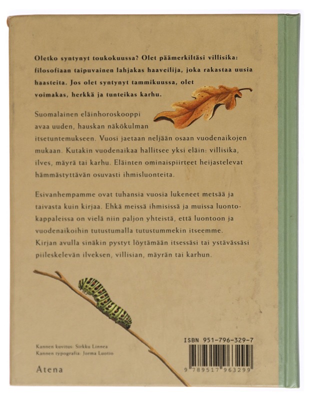 Suomalainen eläinhoroskooppi - Sirkku Linnea - Tietokirjat ja oppaat - 10105288620 - 1