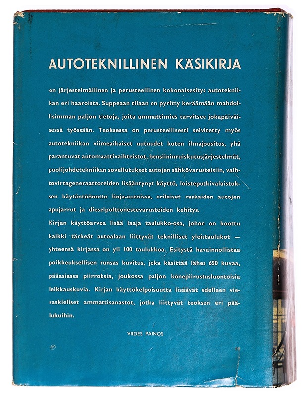 Autoteknillinen käsikirja - Pentti O. Savolainen - Tietokirjat ja oppaat - 10105288652 - 1