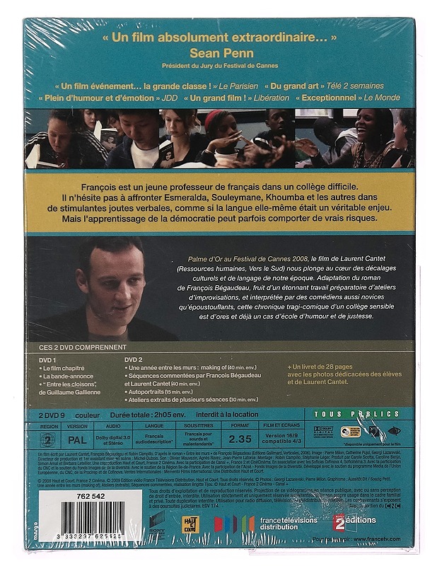 Entre les murs - DVD - DVD-elokuvat - 10105288974 - 1