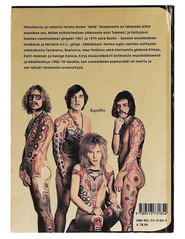 Sähköbasso : Hollen story vol. 1 - Heimo Holopainen - Elämäkerrat ja muistelmat - 10105289095 - 1