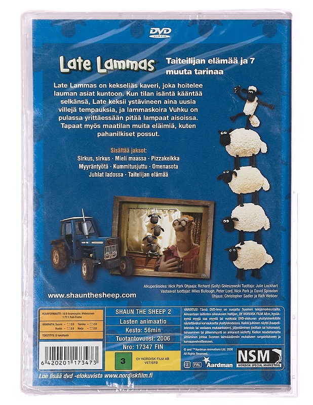 Late Lammas 2 - Taiteilijan elämää ja 7 muuta tarinaa - DVD - DVD-elokuvat - 10105289111 - 1