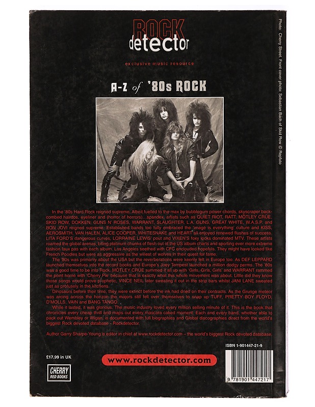 A-Z of 80's rock - Sharpe-Young, Garry - Musiikki- ja elokuvakirjat - 10105289767 - 1
