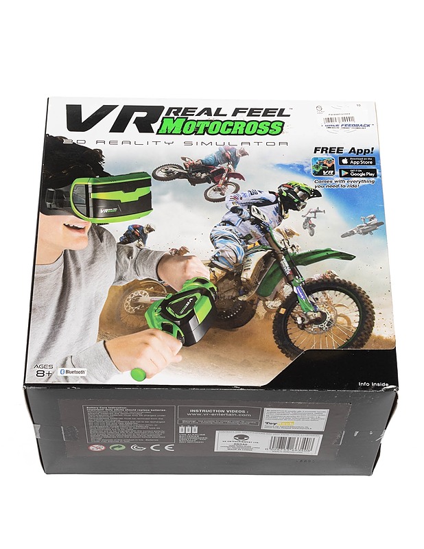 VR REAL FEEL Motocross VR-lasit ja Bluetooth-ohjain - Lasten lelut - 10105289783 - 1