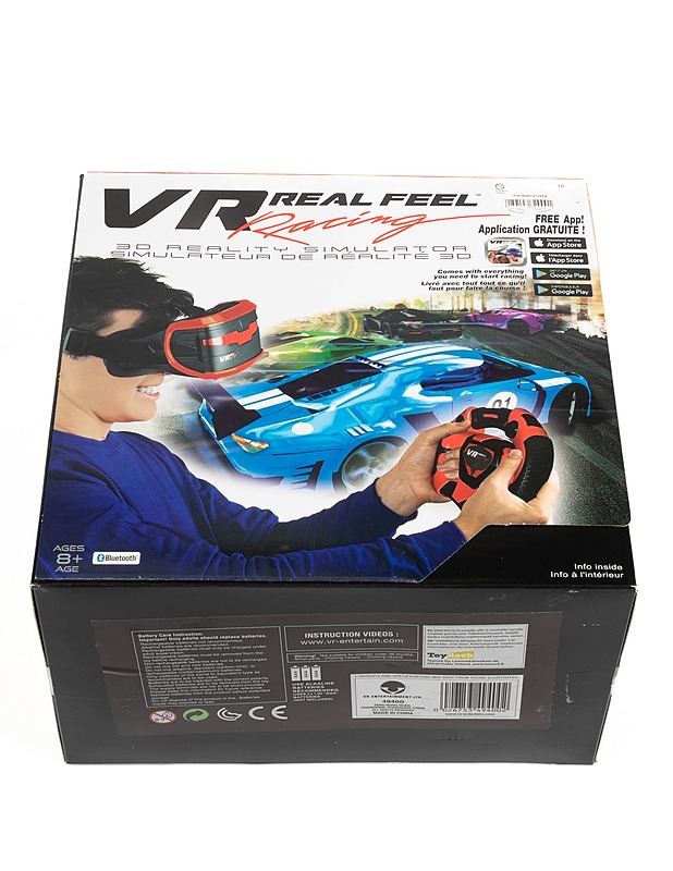 VR REAL FEEL Motocross VR-lasit ja ratti - Lasten lelut - 10105289866 - 0