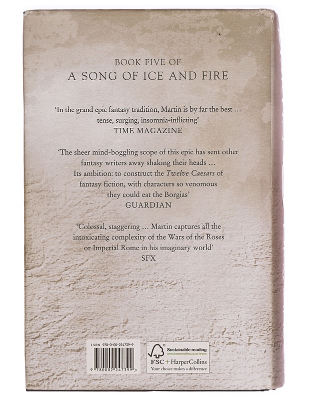 A dance with dragons - George R. R. Martin - Fantasia- ja scifi - 10105289875 - 1