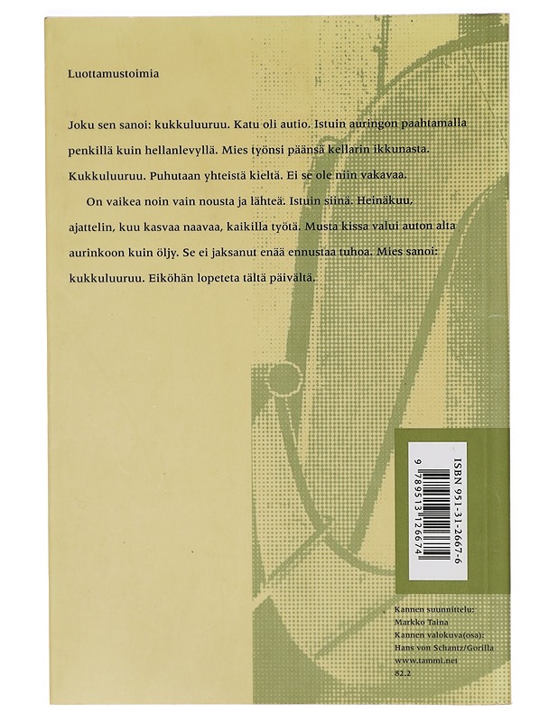 Sumusta pulppuavat mustat autot - Mikko Rimminen - Kaunokirjallisuus - 10105290017 - 1