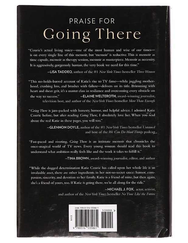 Going there - Katie Couric - Elämäkerrat ja muistelmat - 10105290024 - 1