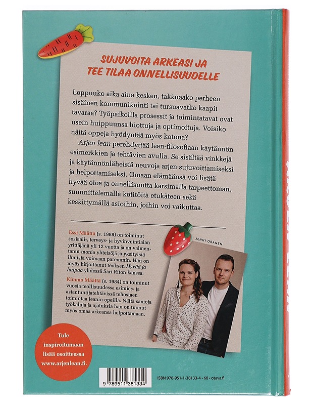Arjen lean : säästä aikaa, rahaa ja hermoja - Essi Määttä - Tietokirjat ja oppaat - 10105290183 - 1