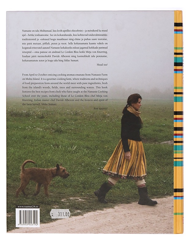 Namaste. Muhumaa ehedad maitsed. A true taste of Muhu - Vesta Reest - Ruokakirjat - 10105290187 - 1