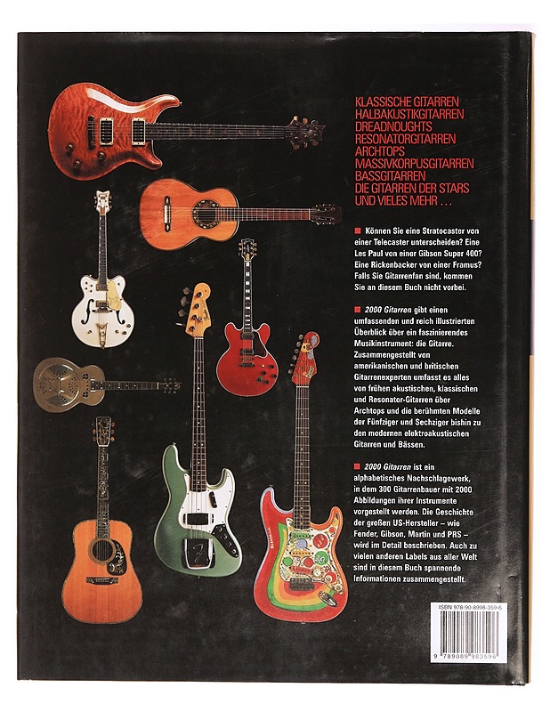 2000 Gitarren : Die ultimative sammlung - Tony Bacon - Harrastekirjat - 10105290200 - 1