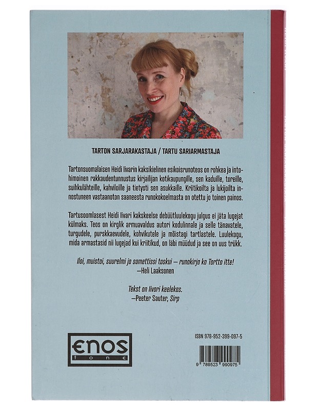 Tarton sarjarakastaja = Tartu sariarmastaja - Heidi Iivari - Kaunokirjallisuus - 10105290344 - 1