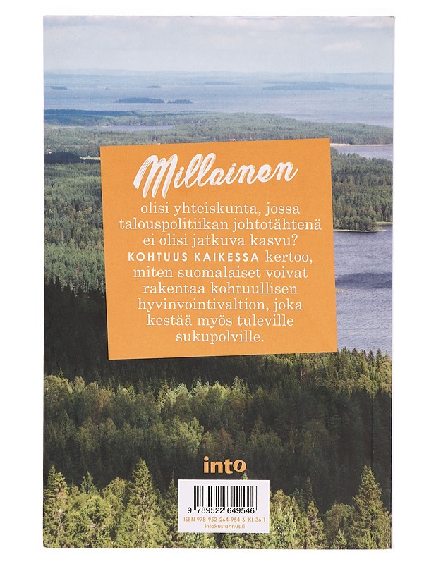 Kohtuus kaikessa : kestävän talouden Suomi - Kati Peltola - Tietokirjat ja oppaat - 10105290621 - 1