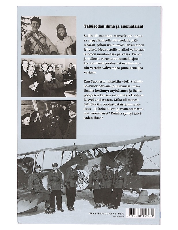 Taistelu Suomesta 1939-1940 - Gordon F. Sander - Historiakirjat - 10105291079 - 1