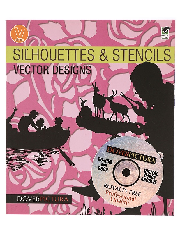 Silhouettes & Stencils : Vector Designs - Alan Weller - Tietokirjat ja oppaat - 10105291336 - 0