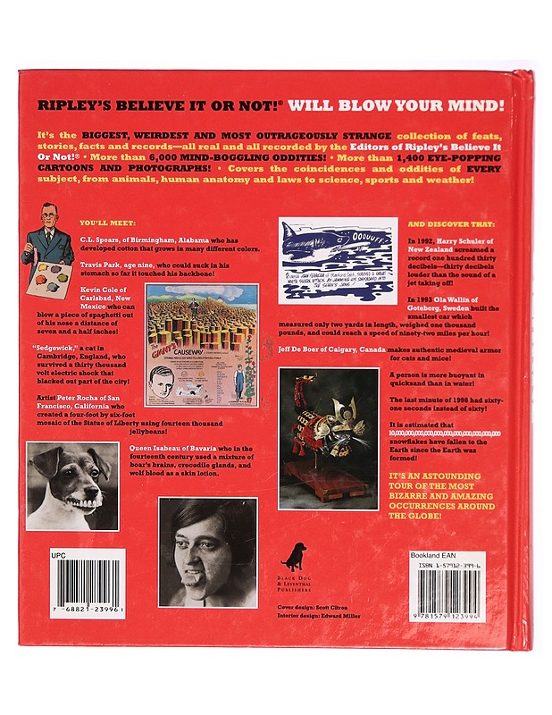 Ripley's Believe It or Not! Encyclopedia of the bizarre - Julie Mooney - Tietokirjat ja oppaat - 10105291441 - 1