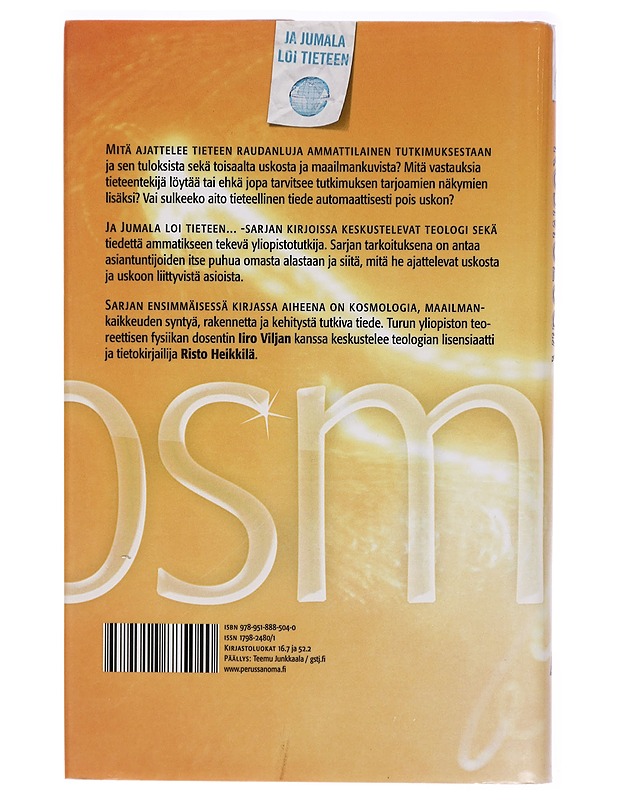 Kosmologia - I. Vilja - Tietokirjat - 10105291658 - 1