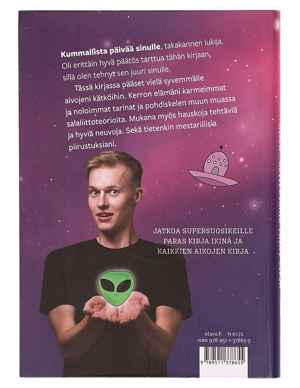 Universumin paras kirja - Mike Bäck - Elämäkerrat ja muistelmat - 10105291738 - 1