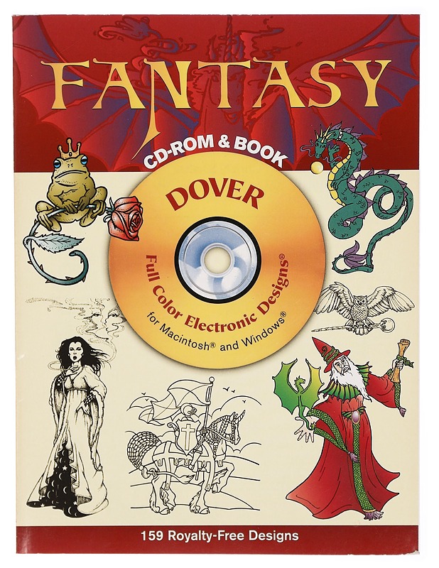 Fantasy CD - ROM & book : Christy Shaffer - Käsityökirjat - 10105291873 - 0