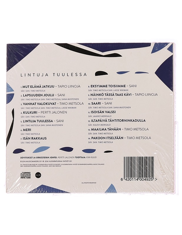 Lintuja Tuulessa - CD - CD-levyt - 10105291914 - 1