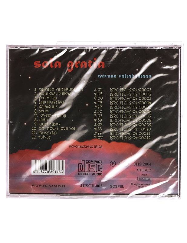 Sola Gratia- Taivaan valtakuntaan - CD - CD-levyt - 10105292003 - 1