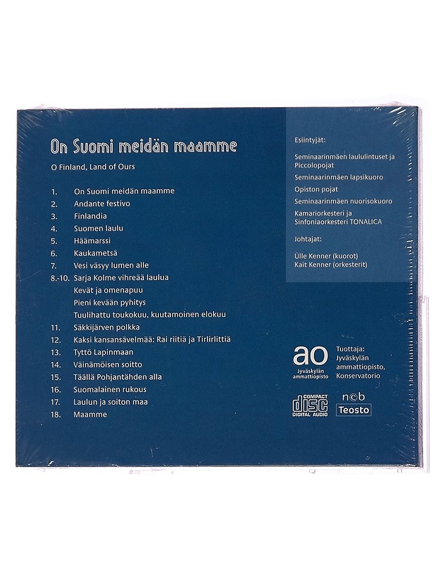 Useita Esittäjiä - On suomi meidän maamme - CD - CD-levyt - 10105292034 - 1