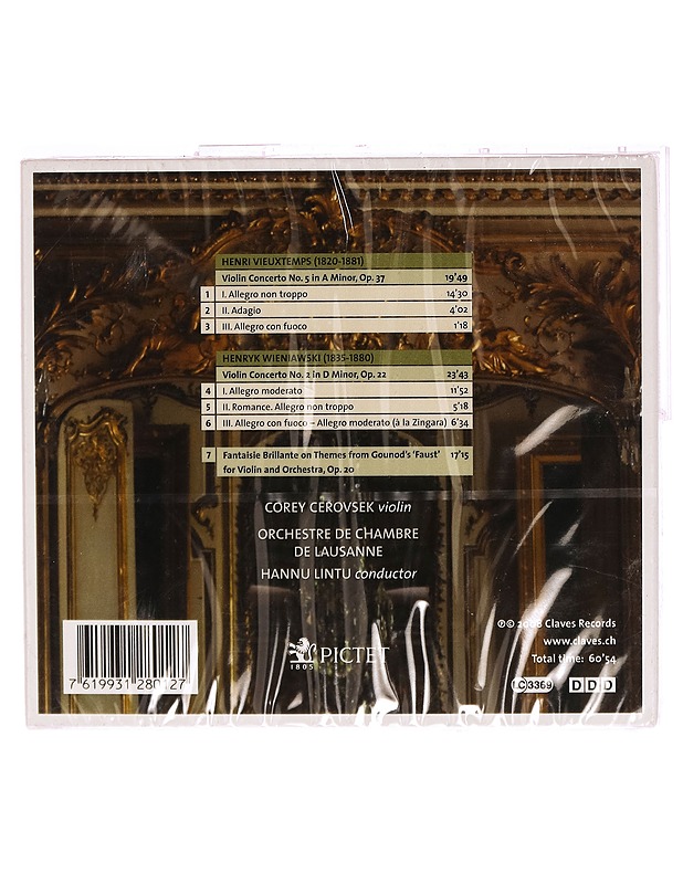 Wieniawski Vieuxtemps - CD - CD-levyt - 10105292150 - 1