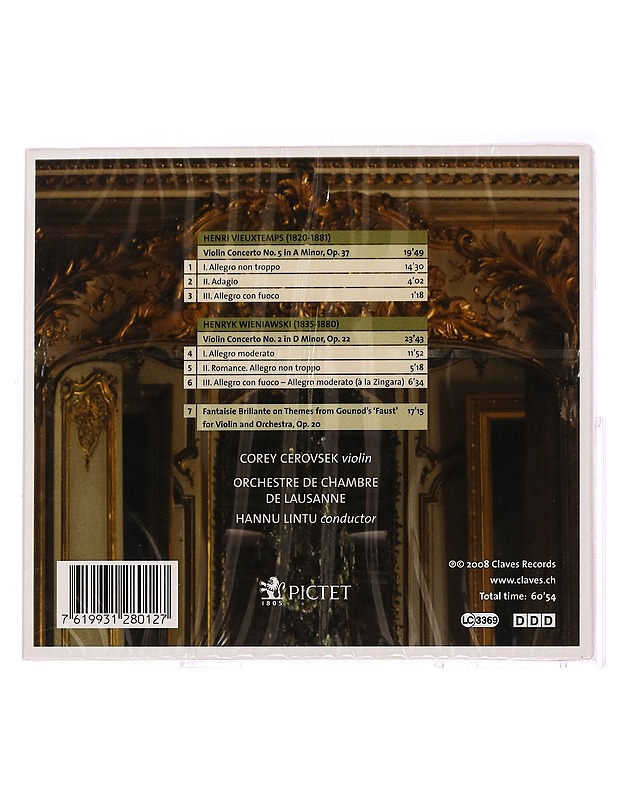 Wieniawski Vieuxtemps - CD - CD-levyt - 10105292285 - 1