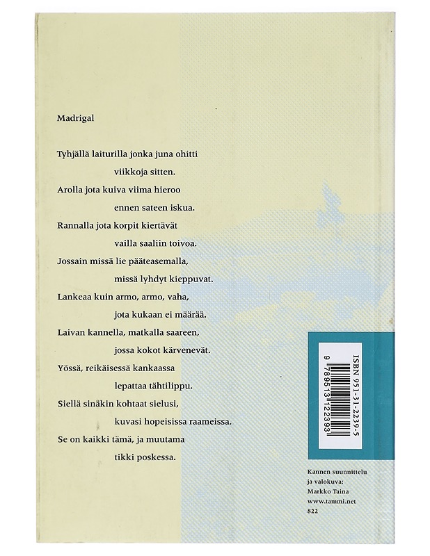 Niin lavastetaan lännen taivas - Jukka Koskelainen - Runot ja näytelmät - 10105292294 - 1