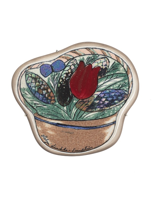 ARABIA HLS Tulppaanikori, koristelaatta - Designsuosikit - 10105292329 - 0