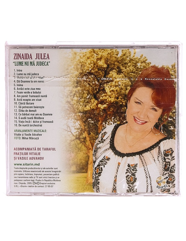 Zinaida Julea - Lume nu ma judeca - CD - CD-levyt - 10105292398 - 1