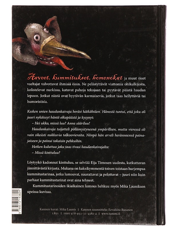 Kummitukset kintereillä - Eija Timonen - Lastenkirjat - 10105292505 - 1