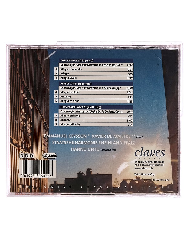 Ceysson de maistre - Concertos for 1 and 2 harps - CD - CD-levyt - 10105292611 - 1