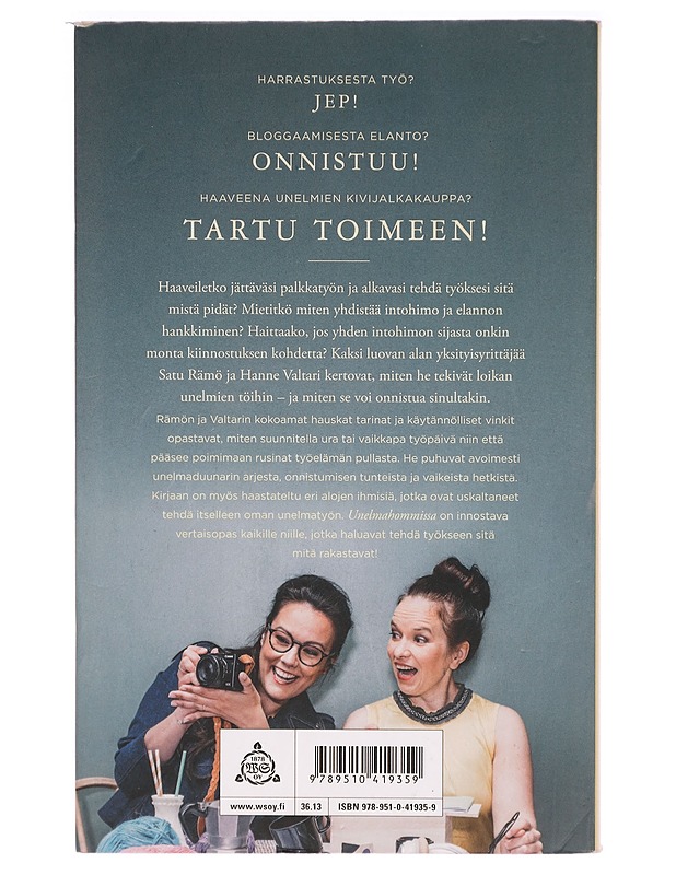 Unelmahommissa - Satu Rämö, Hanne Valtari - Tietokirjat ja oppaat - 10105292682 - 1