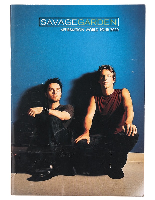 Savage Garden Affirmation World Tour 2000 ohjelmalehti - Lehdet - 10105292709 - 0