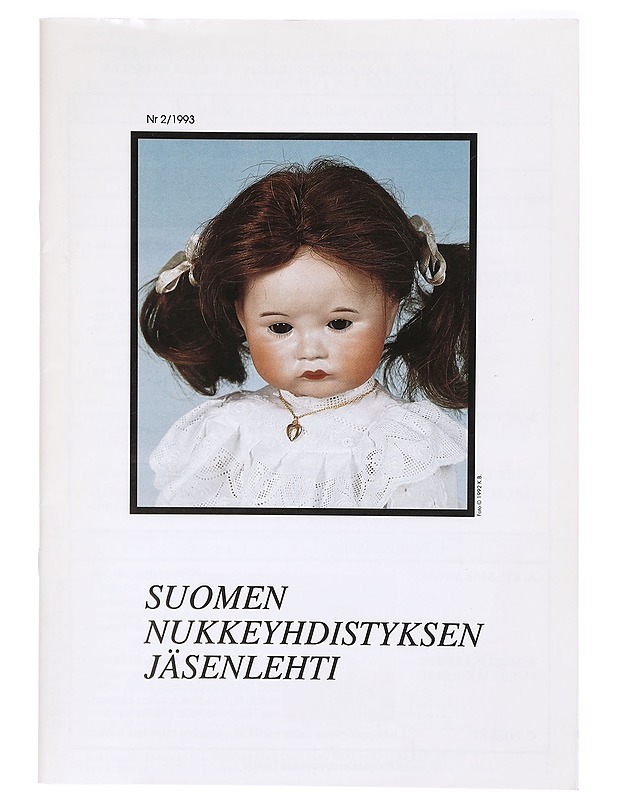 Suomen Nukkeyhdistyksen jäsenlehti Nr 2/1993 - Harrastekirjat - 10105292713 - 0