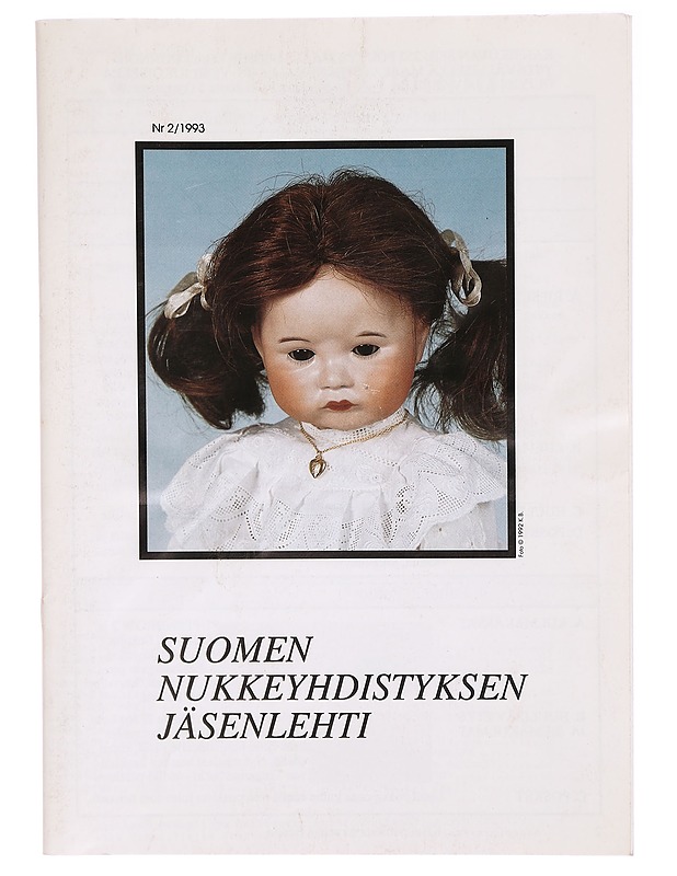 Suomen Nukkeyhdistyksen jäsenlehti Nr 2/1993 - Harrastekirjat - 10105292714 - 0