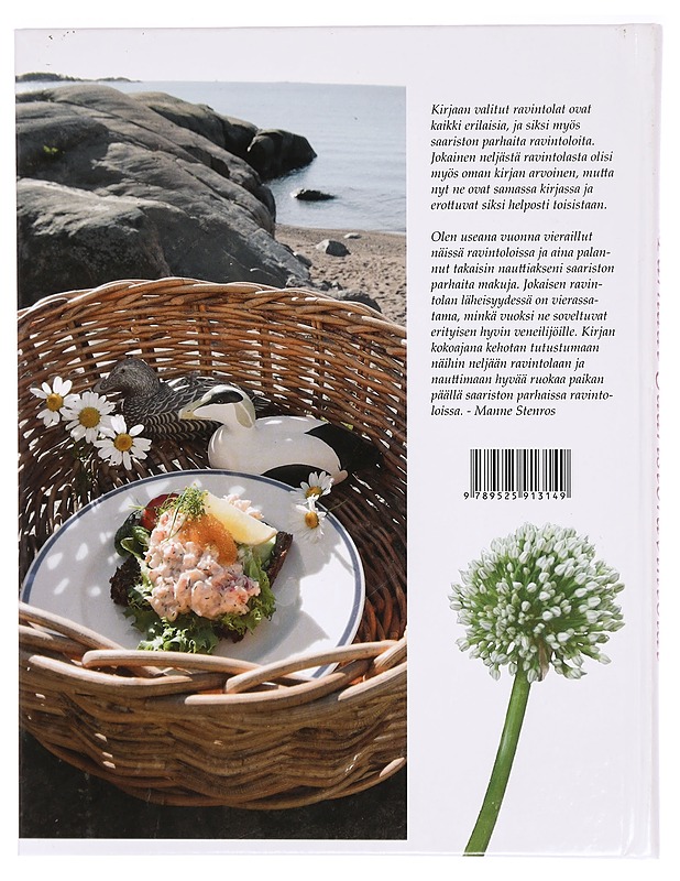 Parhaat Saaristoravintolat - Manne Stenros - Kirja lahjaksi - 10105292737 - 1