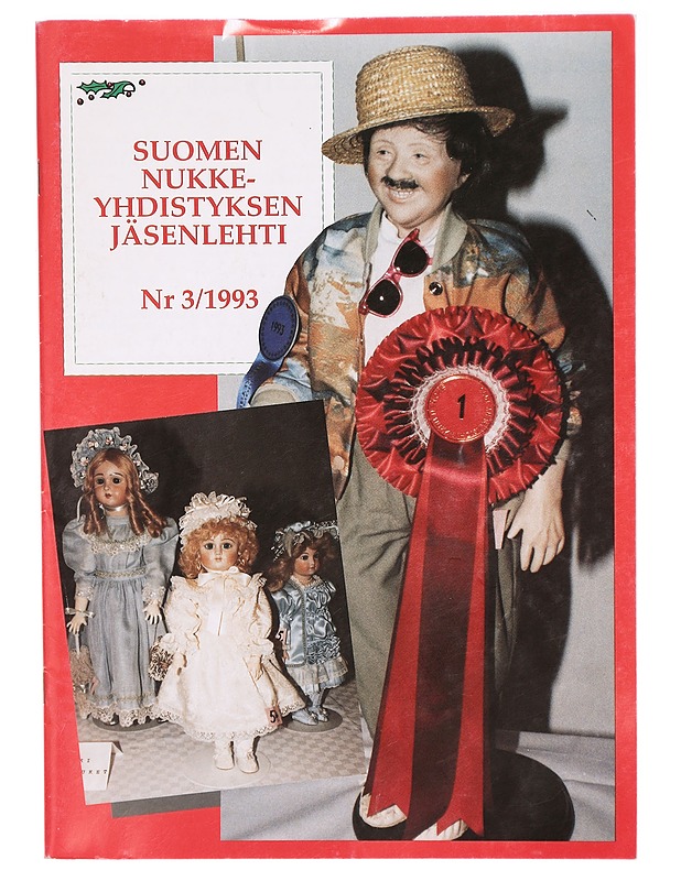 Suomen Nukkeyhdistyksen jäsenlehti Nr 3/1993 - Harrastekirjat - 10105292763 - 0