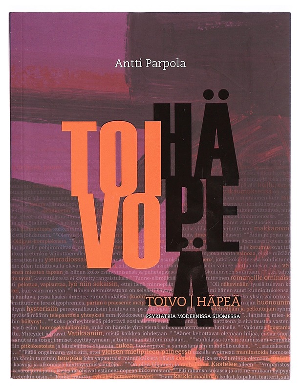 Toivo | Häpeä - Antti Parpola - Tietokirjat - 10105292768 - 0