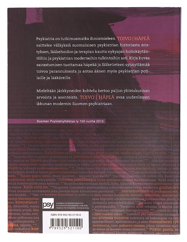 Toivo | Häpeä - Antti Parpola - Tietokirjat - 10105292768 - 1