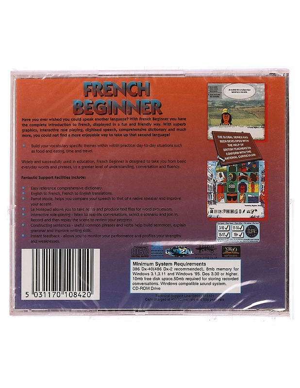 French Beginner - CD-ROM - CD-levyt - 10105292882 - 1