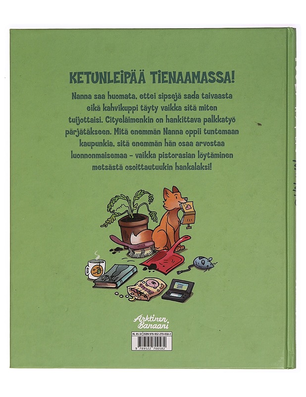 Nanna. 3, Ketunleipää tienaamassa! - Tuuli Hypén - Sarjakuvat - 10105292921 - 1