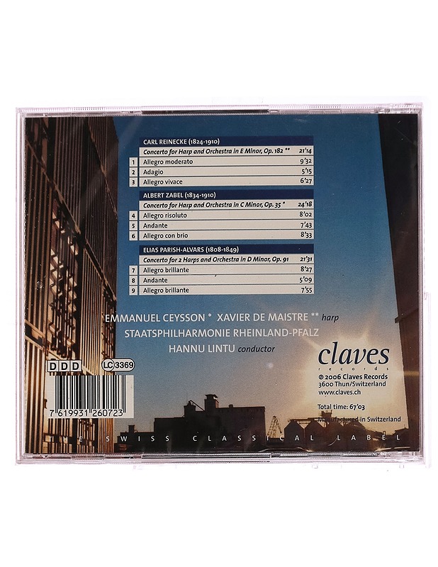 Ceysson de maistre - Concertos for 1 and 2 harps - CD - CD-levyt - 10105292951 - 1