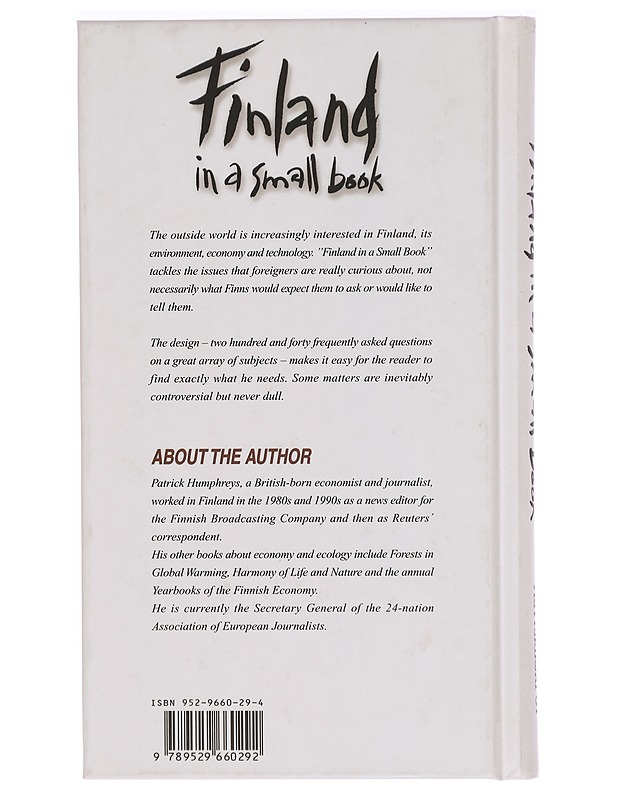 Finland in a small book - Patrick Humphreys - Tietokirjat ja oppaat - 10105292968 - 1