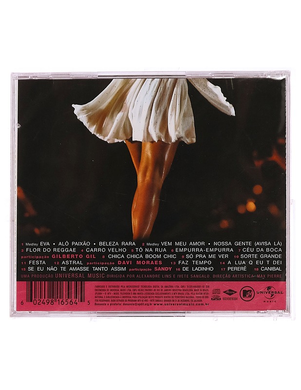 Ivete Sangalo - MTV Ao Vivo - CD - CD-levyt - 10105293064 - 1