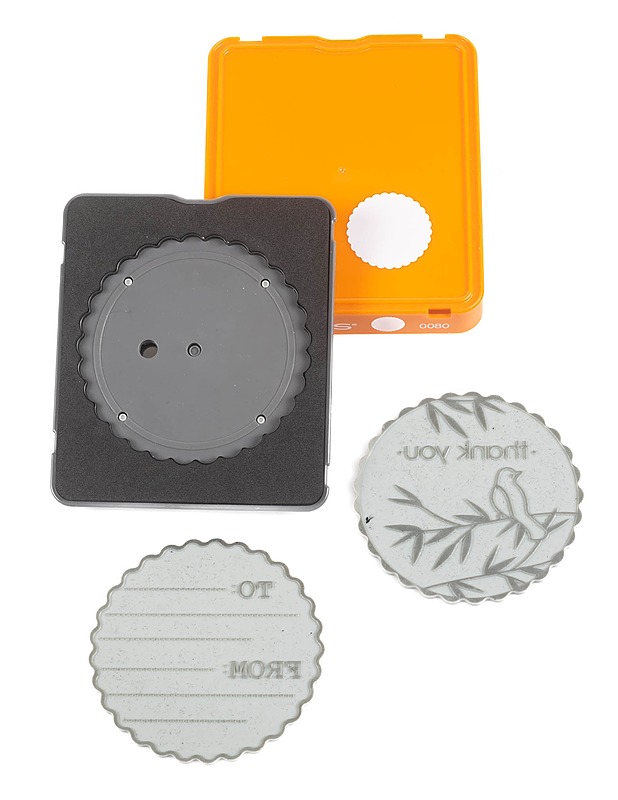 FISKARS Die & Letterpress 0080 - Askartelu - 10105293301 - 0