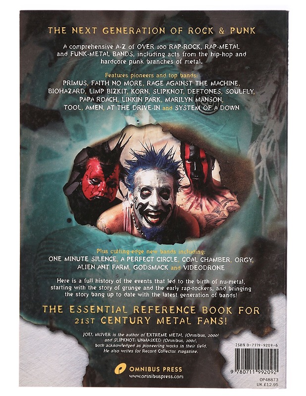 Nu-metal : the next generation of rock & punk - Joel McIver - Musiikki- ja elokuvakirjat - 10105293381 - 1